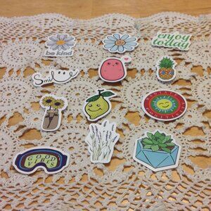 Good vibes, positive, boho stickers